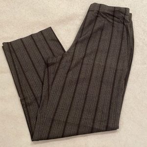 Chadwicks dark Grey/Black patterned dress pants size 10P